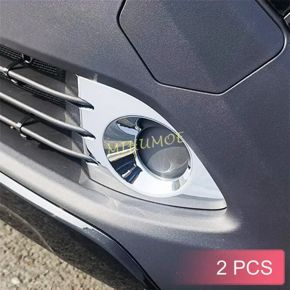 Chrome Front Bumper Fog Light Cover Moulding For Toyota Corolla Cross 2022 2023 2024