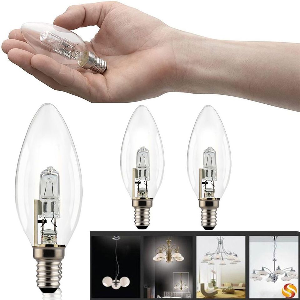 protection Outdoor 28W/42W Downlight Spot Reflector C35 Halogen Bulbs candles pointed bulbs Light Lamps Replace Spotlight Bulbs