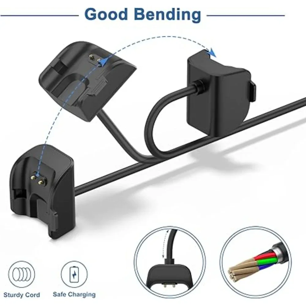 F25 For Samsung Galaxy Fit 2/SM-R220(Not Applicable to the Gear Fit-2) USB Smartwatch Charger Replacement Charger Charging Cable