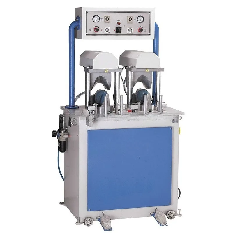 Shoe making machinery and equipment, setting machine double station upper secondary high efficiency c