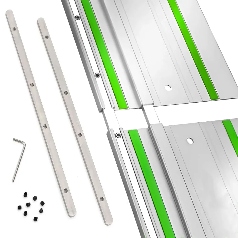 

Комплект соединителей для направляющих шин для дисковых пил, замена, для резки деревянных досок, совместим с направляющими шинами Makita/Festool