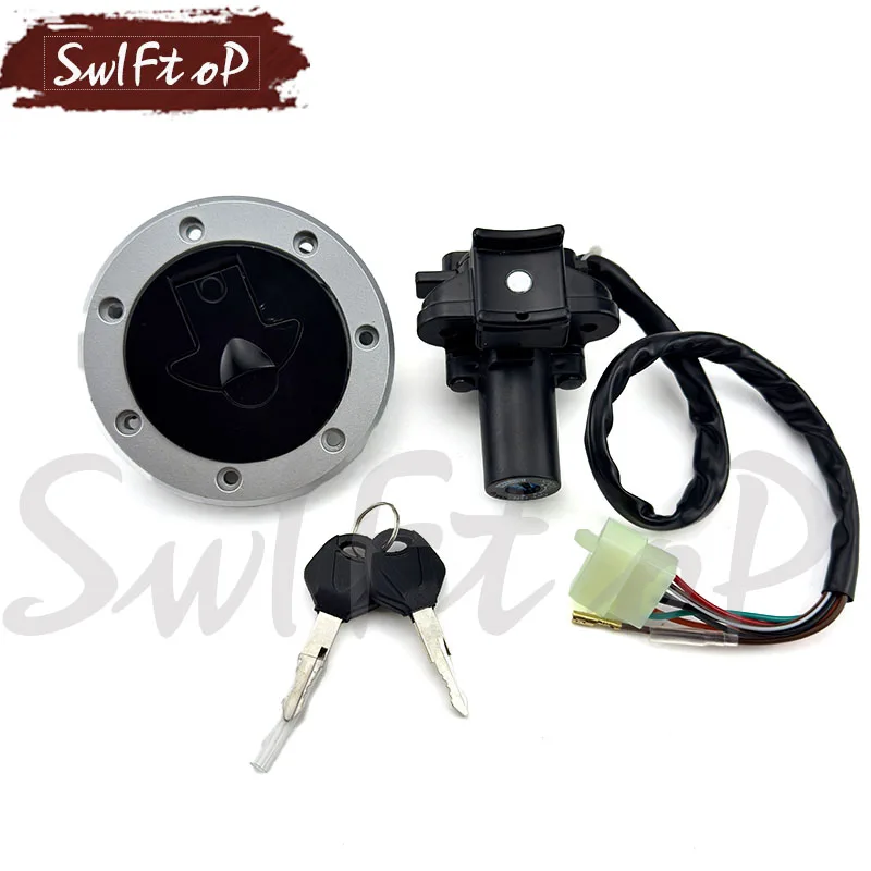 

Ignition Switch Seat Lock with Key Fuel Cap For Kawasaki ZR400 ZZR400 ZZR600 ZXR400 ZXR750 ZX900 NINJA ZX-9R ZX-7RR ZX-7R ZX750