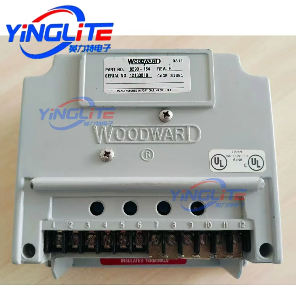 WOODWARD Governor 8290-184 Speed Controller 15454679 Control Module 8290-186