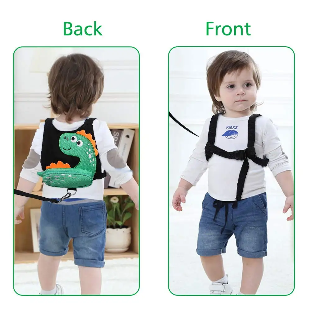 3 in 1 Toddler Harness Leash and Baby Anti Lost Wrist Link,Kids Walking Wristband Assistant Strap Belt for Boys Outdoor Activity