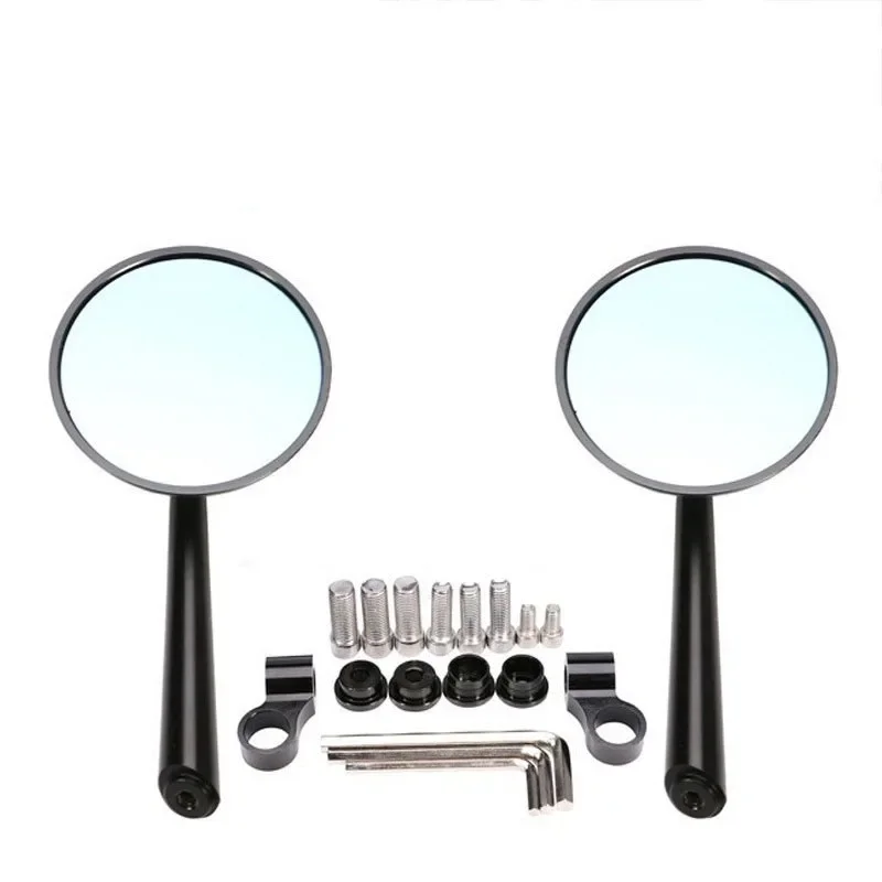 Popular Motorcycle Classic Round Modified Rear View Mirror Electric Scooter