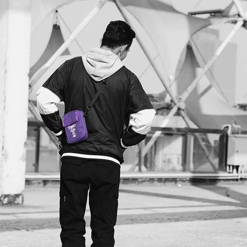 Kleine Street-Hip-Hop-Umhängetasche, Handytasche für Teenager, japanische Zeitschriftentasche, klassische Tasche – Detail 11