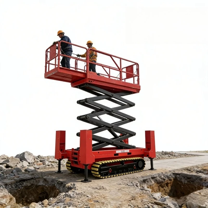 Lift Elevator Warehouse Electric Scissor Table Lift New Condition 6 meters minutes. Lifting Height Core Includes. Electric Pump