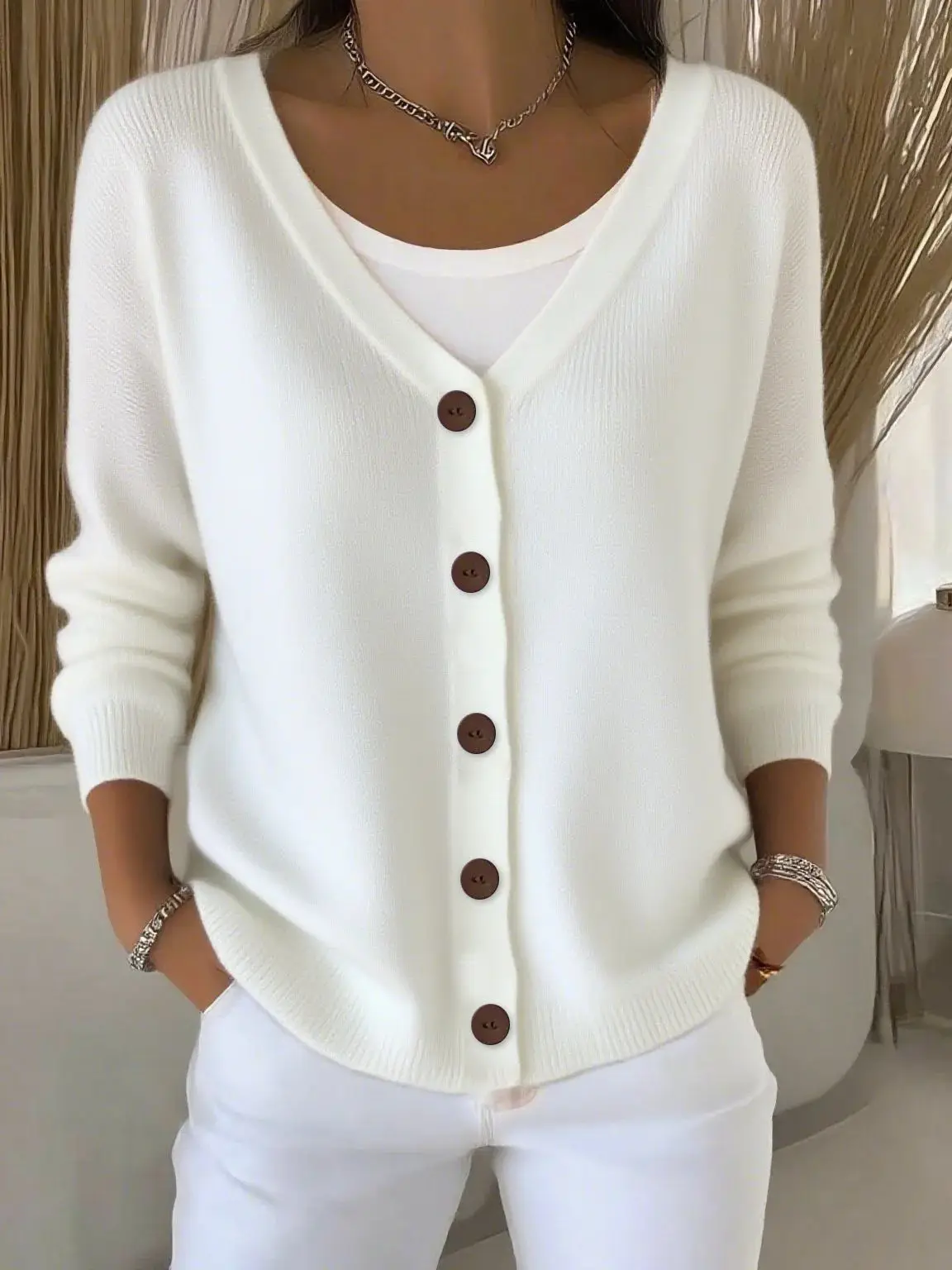 Thumbnail 3 - #95 Best Button Front Cardigans to Buy In 2026