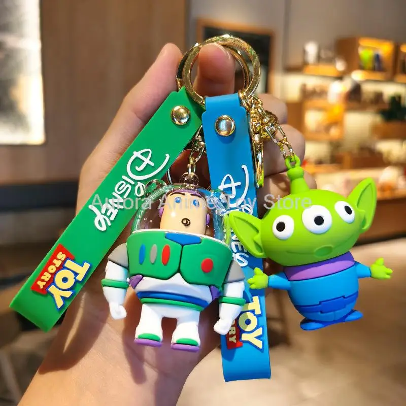 Anime Disney Keychain Variety of Cartoon Gift Cartoon Cute Doll Keyring Ornament Key Chain Car Pendant Toys Gift Stitch