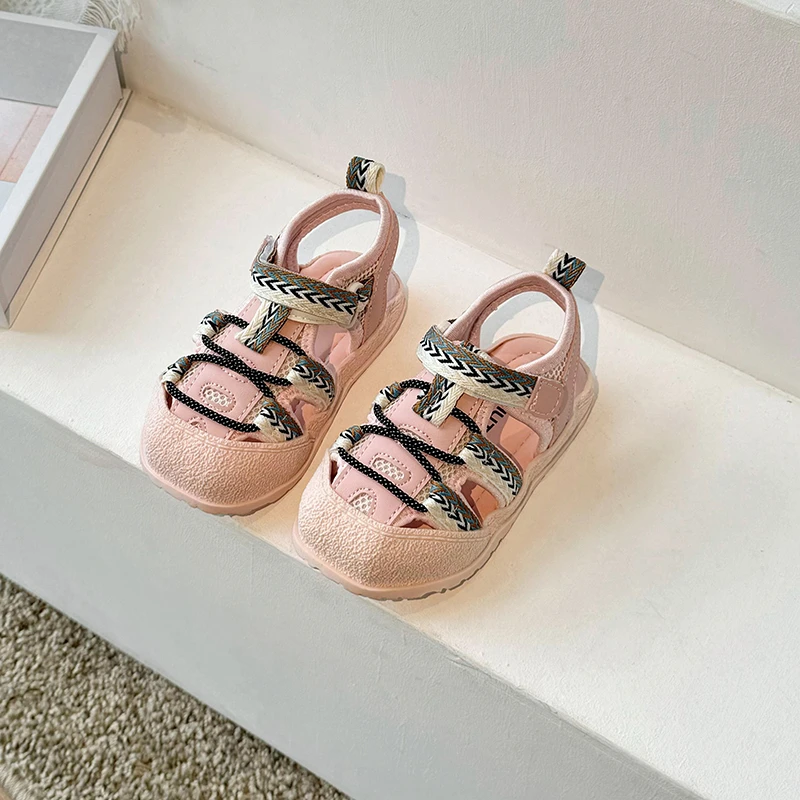 Sommer Kinder lässige Turnschuhe für Baby Mädchen Jungen Sandalen weiche Sohle Anti-Rutsch-Kleinkind Schuhe Kinder barfuß Strands chuhe