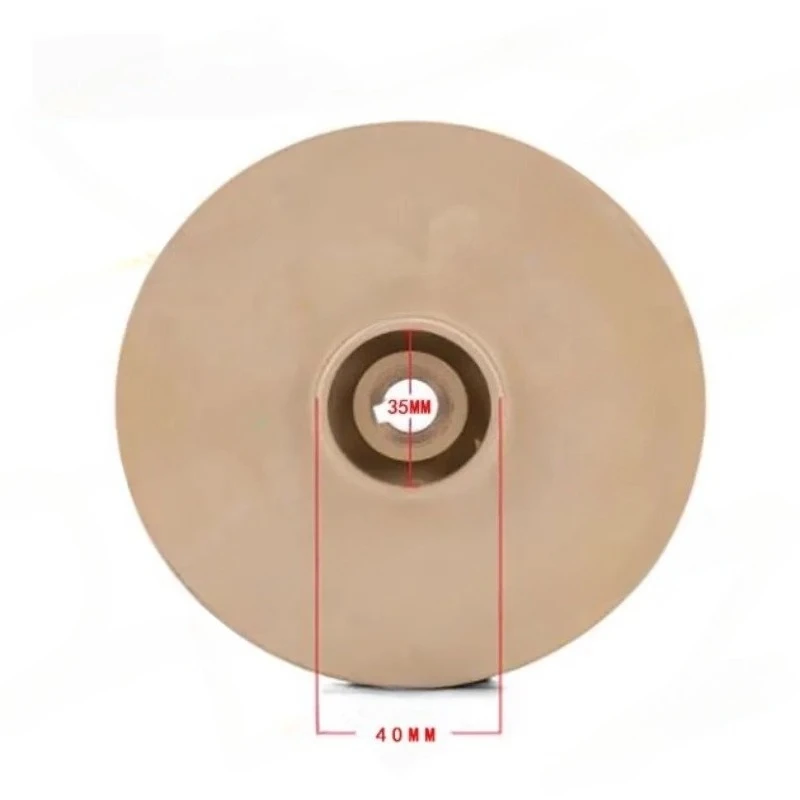 Water Pump Impeller Plastic PPO for Self Priming Centrifugal Pump Stainless Steel Water Pump Repair Parts