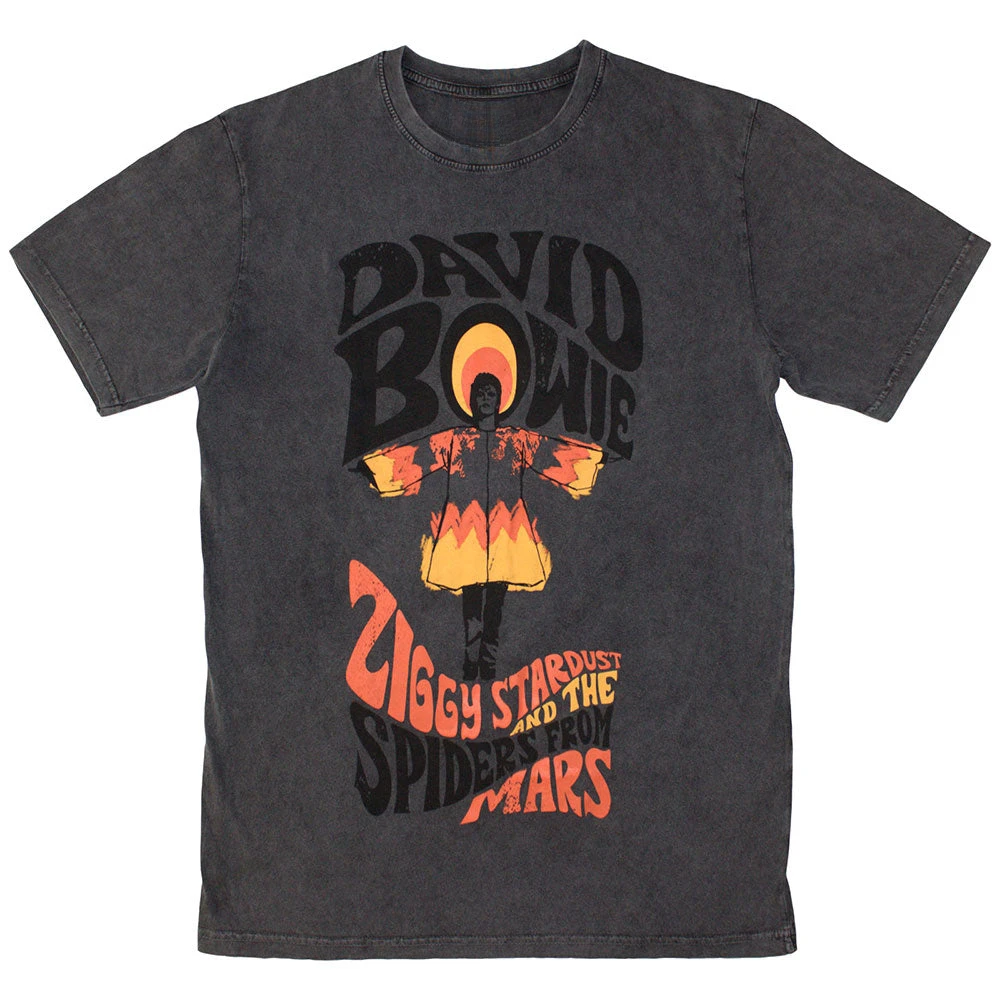 Vintage Diamond Dogs Logo David Bowie T-Shirt Cotton Graphic Tee Men Women Summer Streetwear