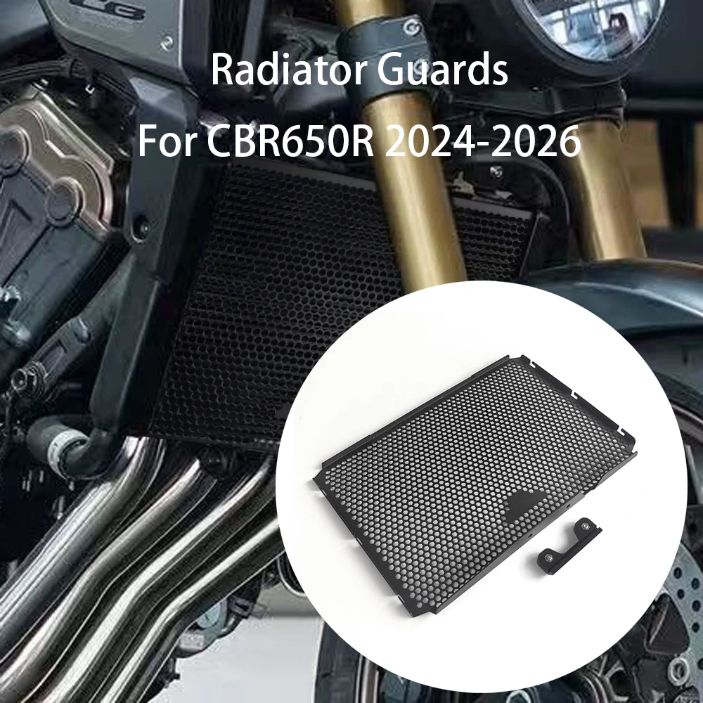 

Motorcycles Water tank network Cooling Cover Accessories For Honda CBR650R 2024 2025 2026 Radiator Grille Guard Cover Protector