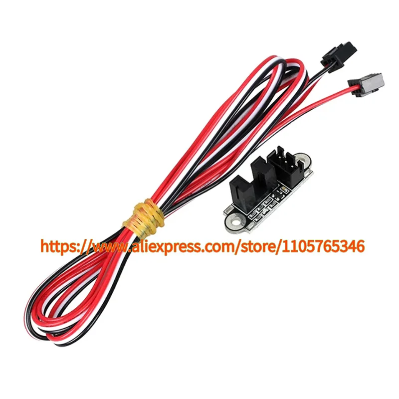 5pcs 3D Printer Accessories, Photoelectric Limit Switch, Endstop Optical Switch, Sensor With Wire 1M