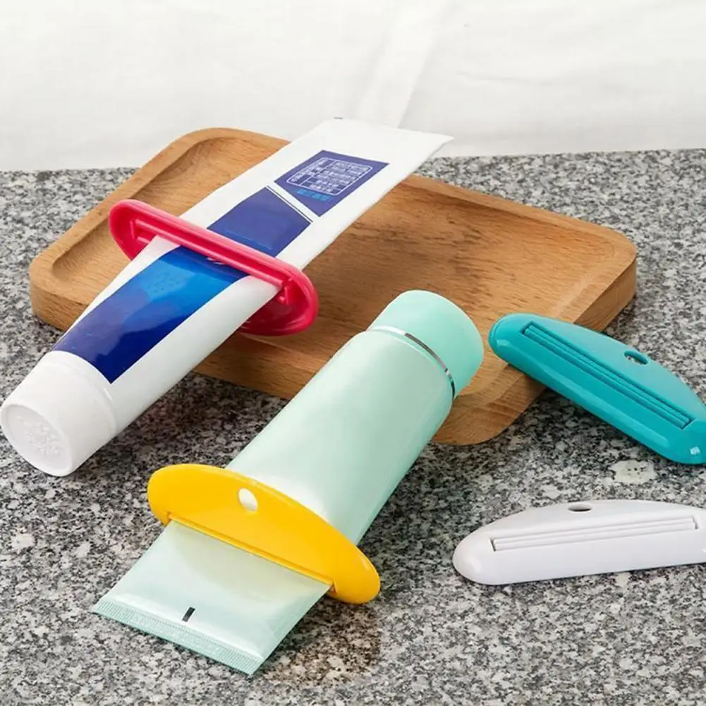 

2026 4PCS Toothpaste Squeezer, Durable ABS Toothpaste Roller, Waste Minimizing Reusable Tube Squeezer, for Home Bathroom 97