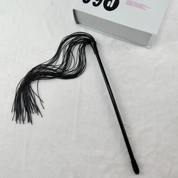 Chicote De Equitação Preto, Silicone De Alta Qualidade, Corrida Equitação Colheita Festa Flogger Punhos De Mão, Rainha