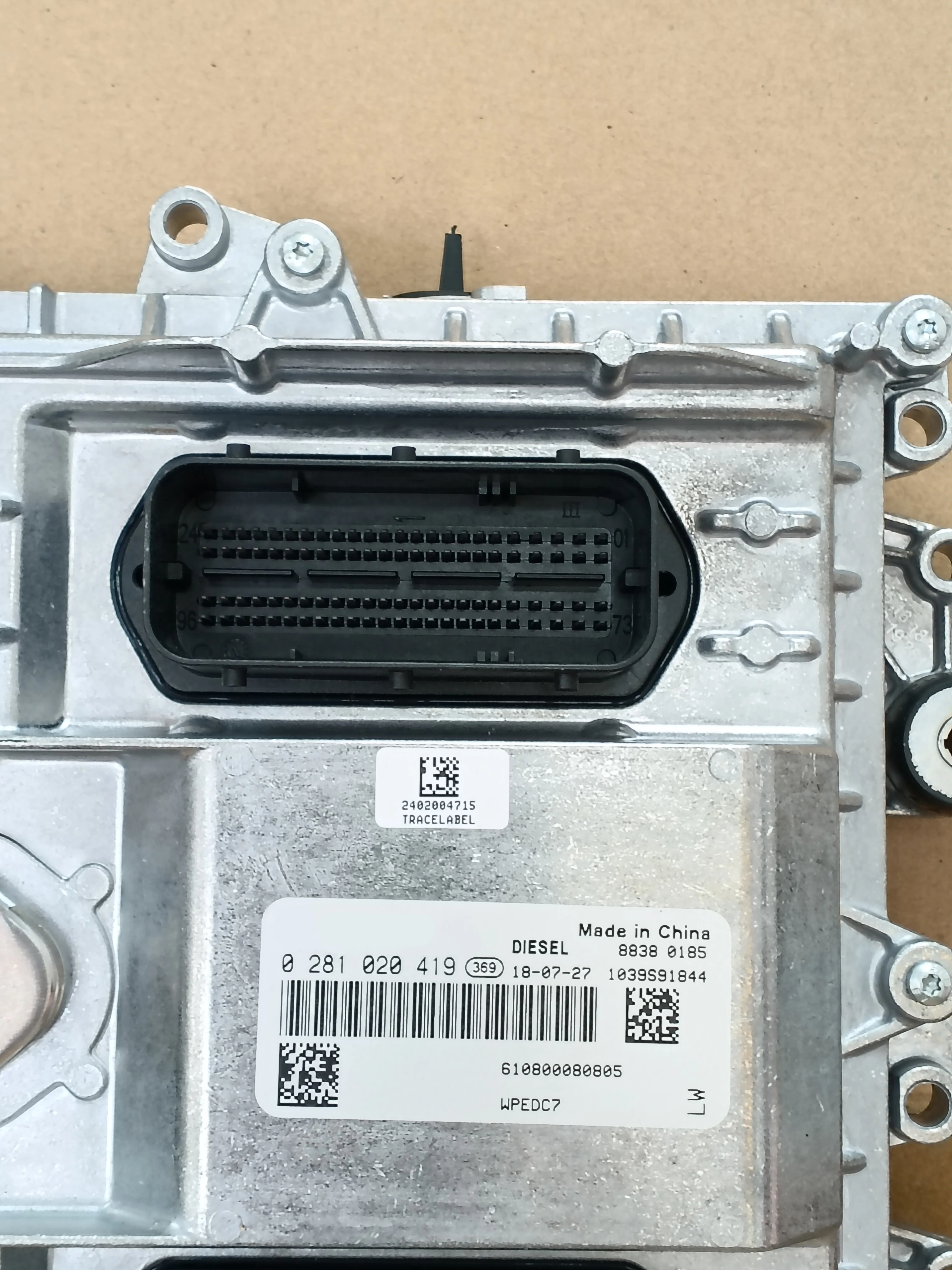 ECU 0 281 020 419 WPEDC7 8838 0185 ECM diesel Engine Electronic Control Unit module for bosch Computer Board for Weichai engine