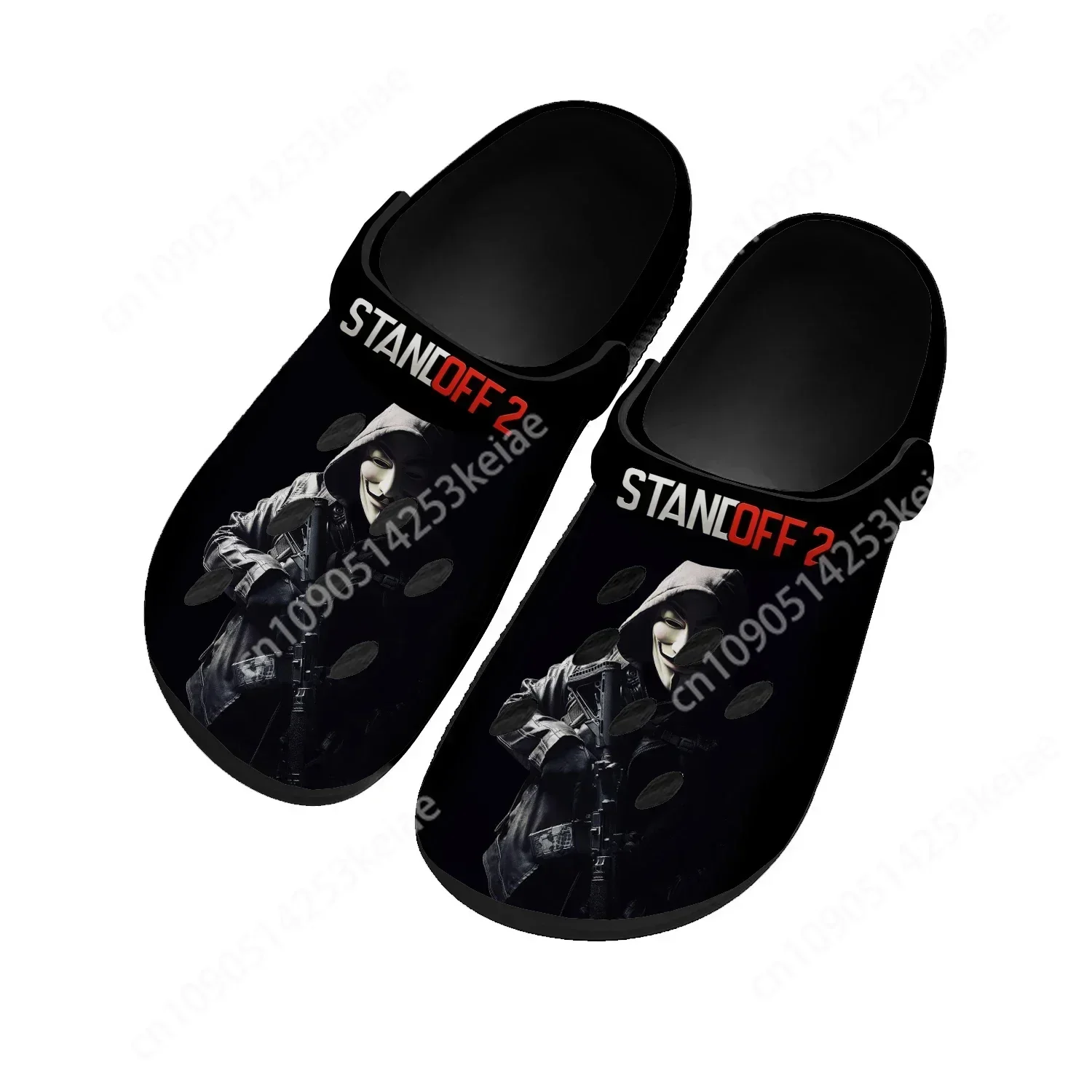 Standoff 2 Home Clogs Cartoon Game Mens Womens Youth Boys Girls Sandals Shoes Garden Bespoke Custom Shoes Beach Hole Slippers