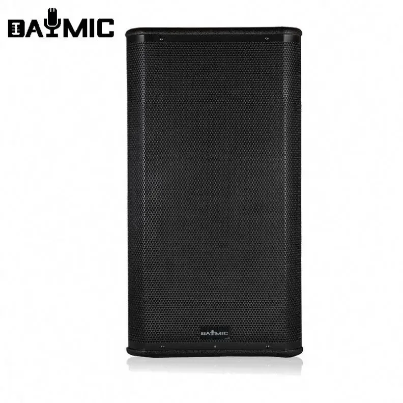 Professional Hot Sell 15 Inch Speaker Active Full Frequency Speaker With 1000 W Audio Power Amplifier For Dj Show Outdoor