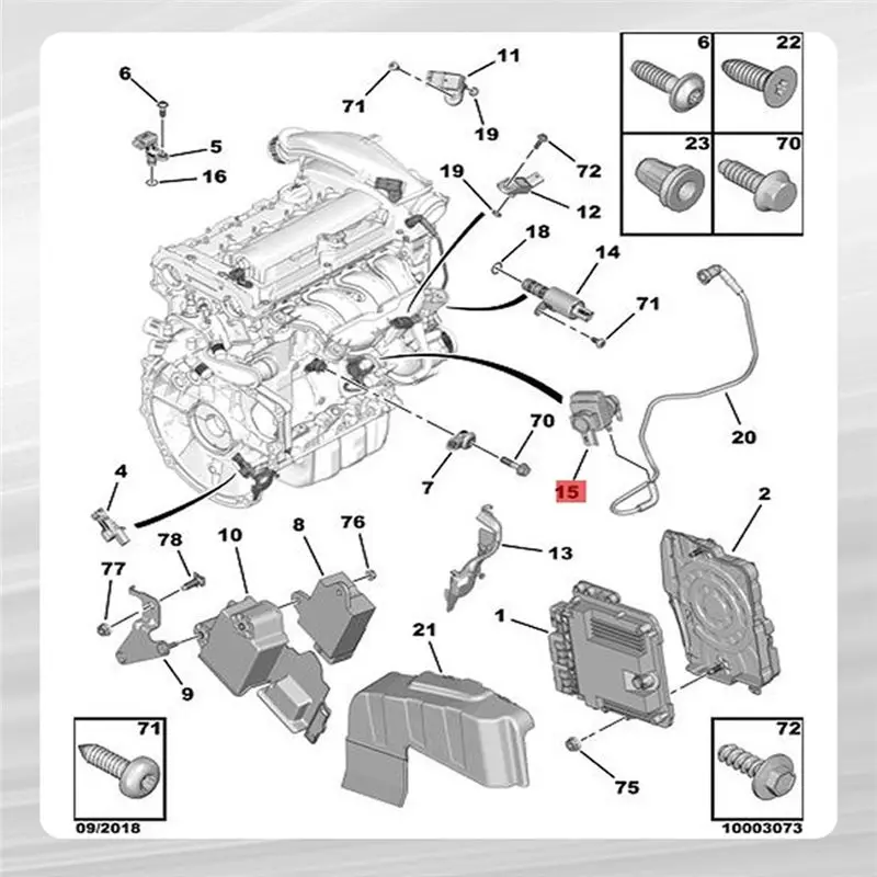 Professional 9830210580 Turbo Boost Pressure Solenoid Valve For 308 408 508 RCZ Citroen C3 C4 C5 1922V6 V759537280
