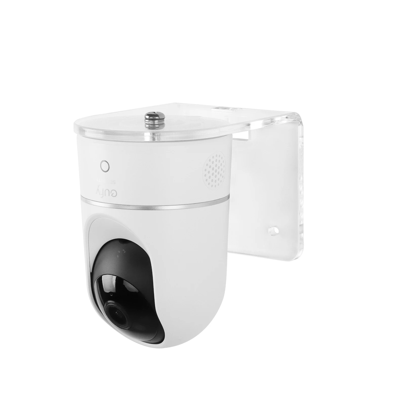 Acrylic Transparent Bracket Holder for Eufy IndoorCam P24 Security Camera Invisible Wall Mount Holder