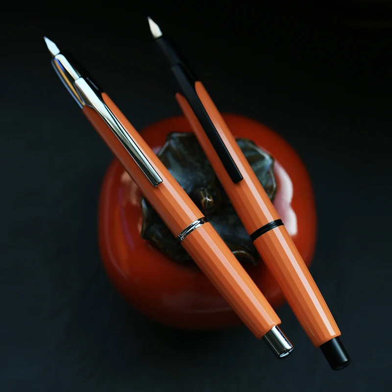 قلم حبر MAJOHN A2 قابل للسحب من الراتنج أخف من A1، EF Nib 0.4 مم مع محول هدية كتابة للمكتب والمدرسة في القلم