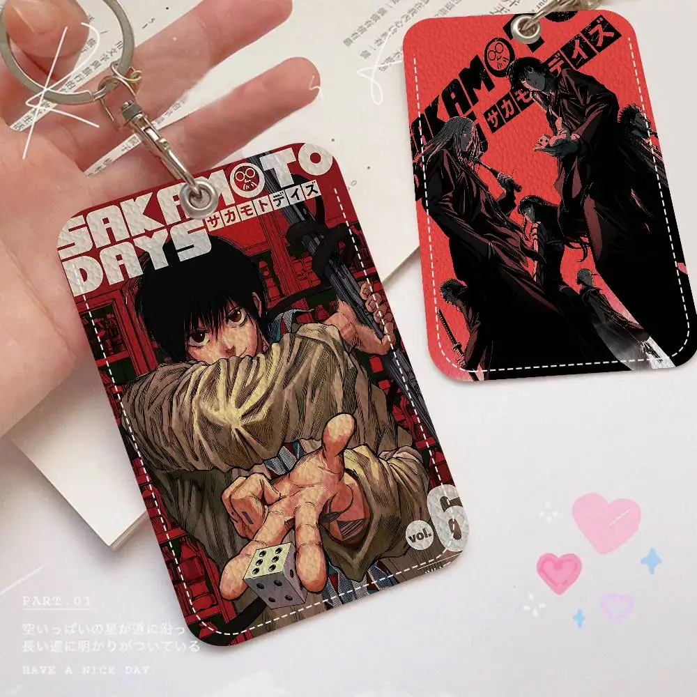 شعبية عمل أنيمي Nagumo Yoichi ساكاموتو أيام حامل بطاقة مناسبة للبنك الأعمال حامل بطاقة العمل شارة بطاقة الهوية الائتمانية #4