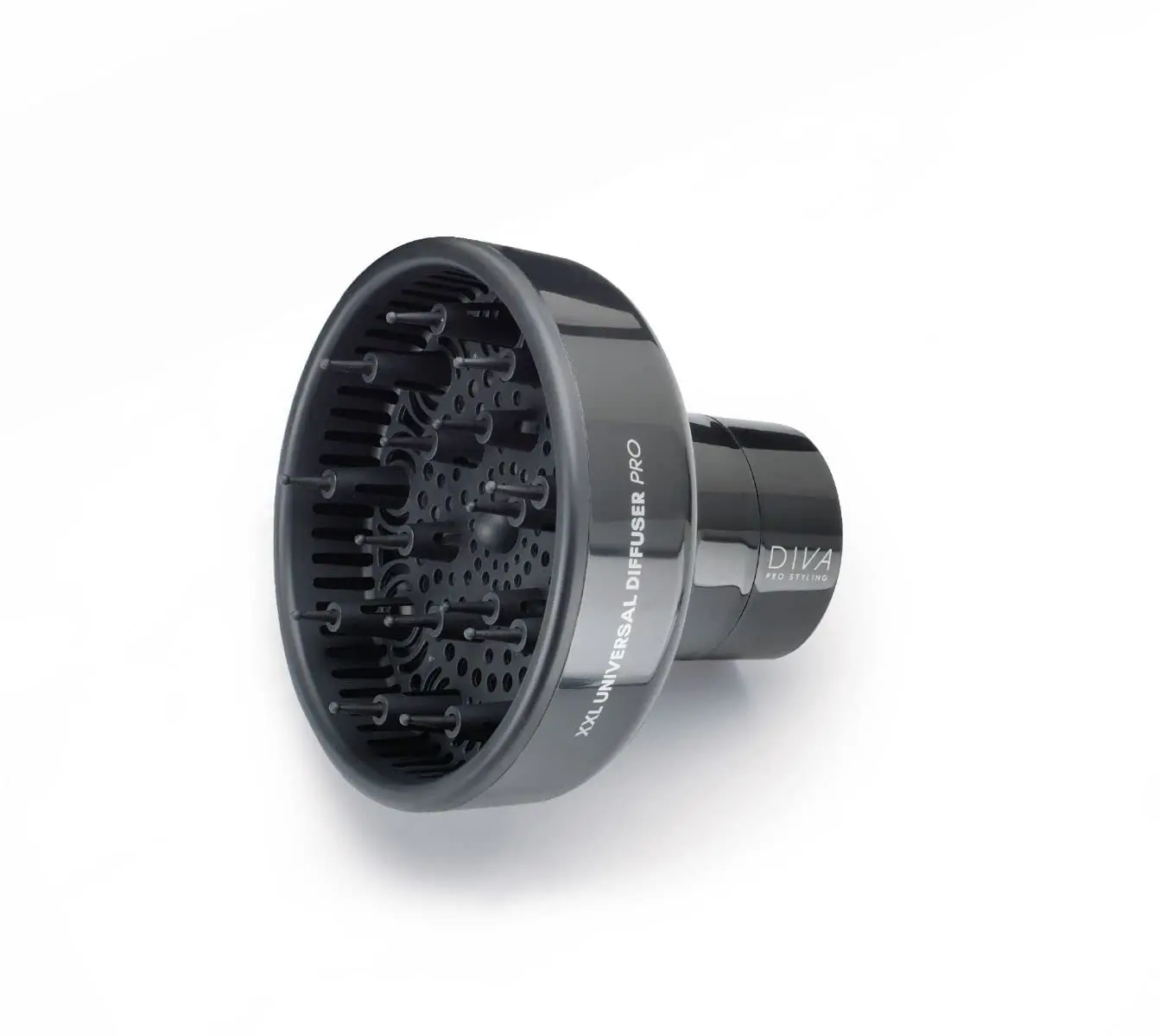 

Universal Hair Dryer Diffuser with Flexible Grip for All Dryers, XXL Pro Styling