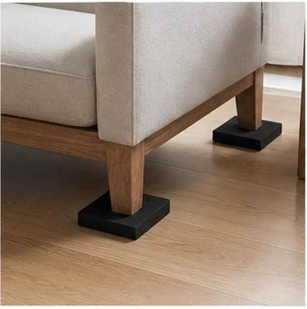 4Pcs Removable Prefabricated Foam Pads 40.5x30.5cm High Density Cube Furniture Cushion Sofa Couch Cushion Foam Support Protector