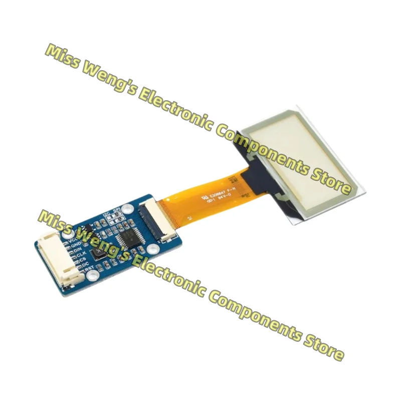 

1.51inch Transparent OLED light blue display module expansion board SPI/I2C interface