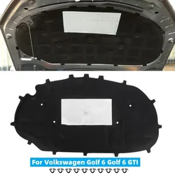 1 pz auto cofano anteriore isolamento acustico Pad cotone insonorizzazione isolamento termico Pad Cover per Volkswagen Golf 6 Golf 6 GTI