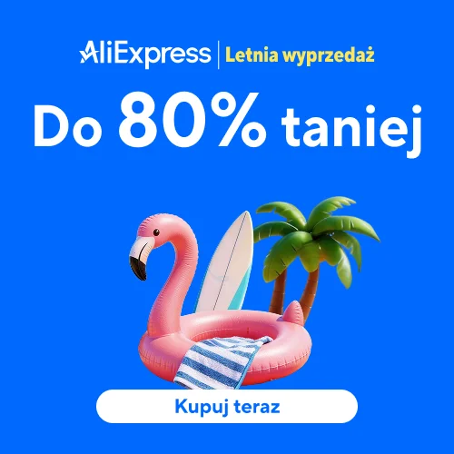AliExpress | 01-10.06.2026 Letnia wyprzedaż - do 60% taniej AliExpress | 01-10.06.2026 Letnia wyprzedaż - do 60% taniej