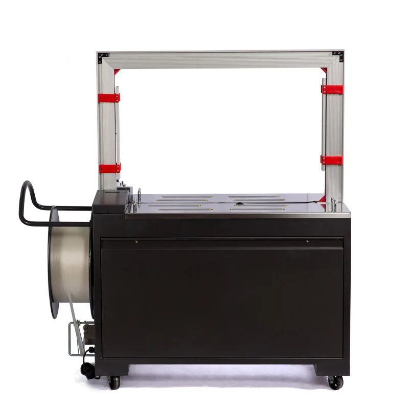 Automatic Electric Carton Strapping Machine New Condition for Food Beverage Textiles Commodity Chemical Manufactured China
