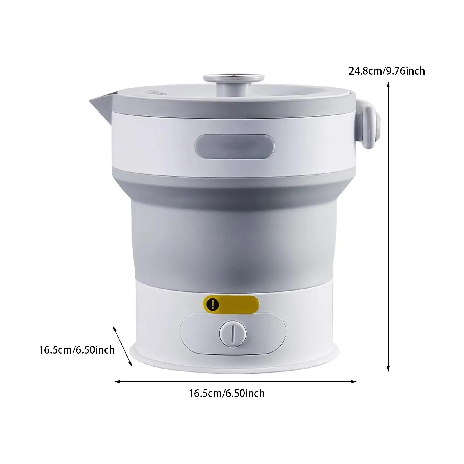 กาต้มน้ําไฟฟ้าแบบพับได้ 0.6 ลิตรกาต้มน้ําชาสําหรับโรงชงชาอพาร์ทเมนท์บ้านไร่