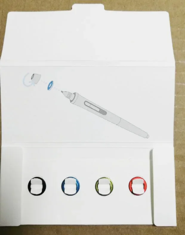 Wacom Pro Pen 2 Color Rings For KP-504E Stylus Pen