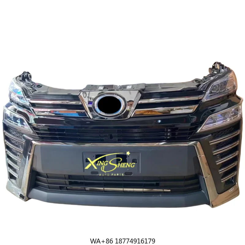 

Оригинальный б/у высокое качество для Vellfire, высококачественный передний бампер и жалюзи решетки, жгут проводов радара фар