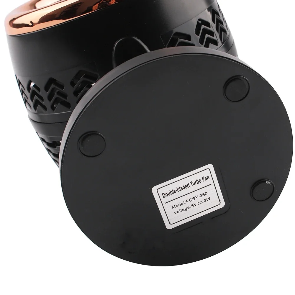 مكيف هواء مكتبي USB محمول ، مروحة كهربائية ، مبرد تكييف ، جهاز تهوية قابل للدوران ، رياح قوية ، مكتب ، منزل