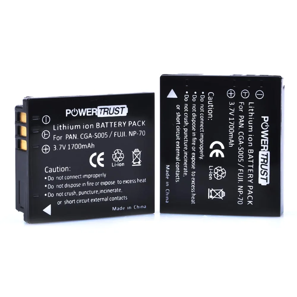 CGA-S005 Battery for Panasonic DMC-FS1 FS2  FX07  FX3 FX8 FX9 FX10 FX12 FX50 FX100 FX150 FX180 LX1 LX2 LX3