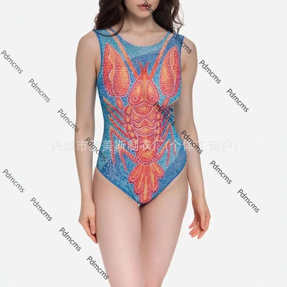 

2025 new European and American swimsuit упальник one-piece swimsuit women ozon beach Russian bikini women