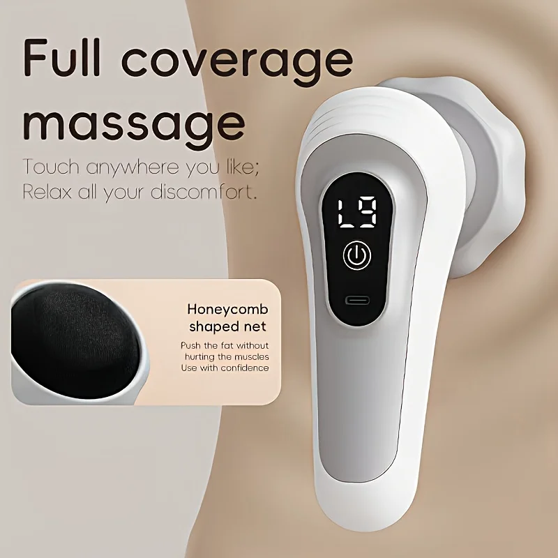 New Mini Massage Tool Electric Cellulite Body Massager Fat-Pushing Massager Fascia Gun Vibration Massage  Muscle Relaxation