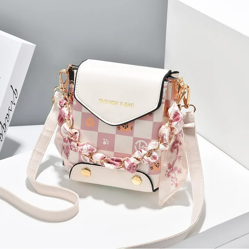Mobile Phone Bag Women\'s New Summer Fashion Mini Bag Fashion Single Shoulder Crossbody Good-looking Suitable Daily Collocation