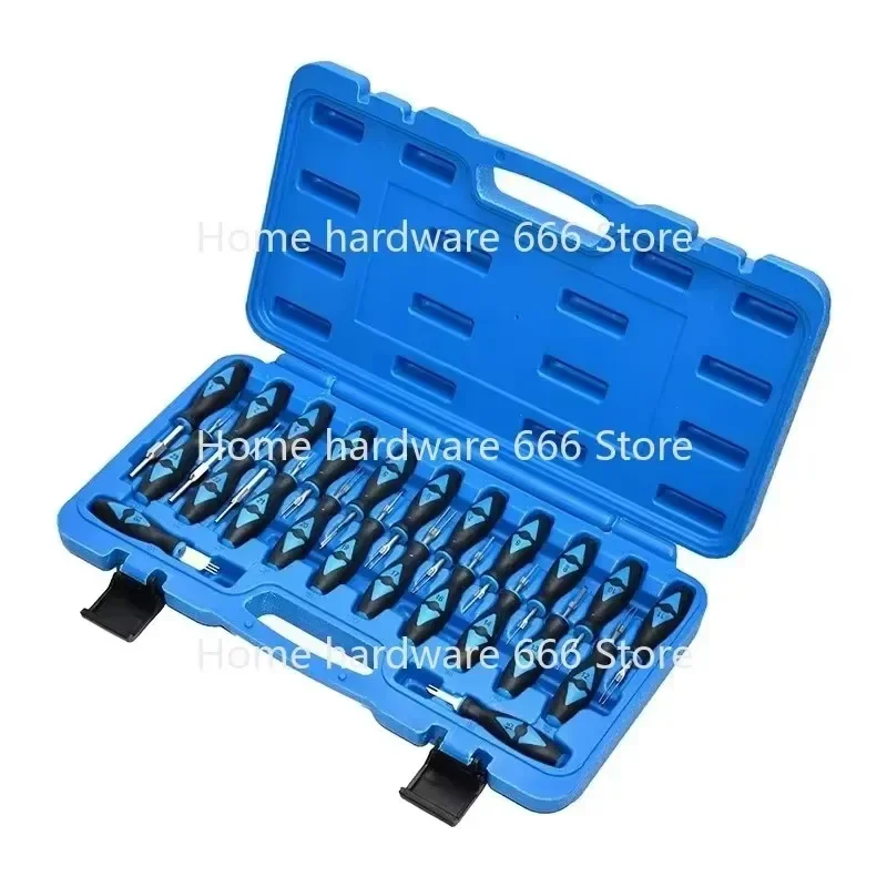 Car Terminal Disassembly Set, Electrical Instrument, Wiring Wire Crimp Connector, Pin Extractor, Removal Keys, Hand Tools, 23Pcs