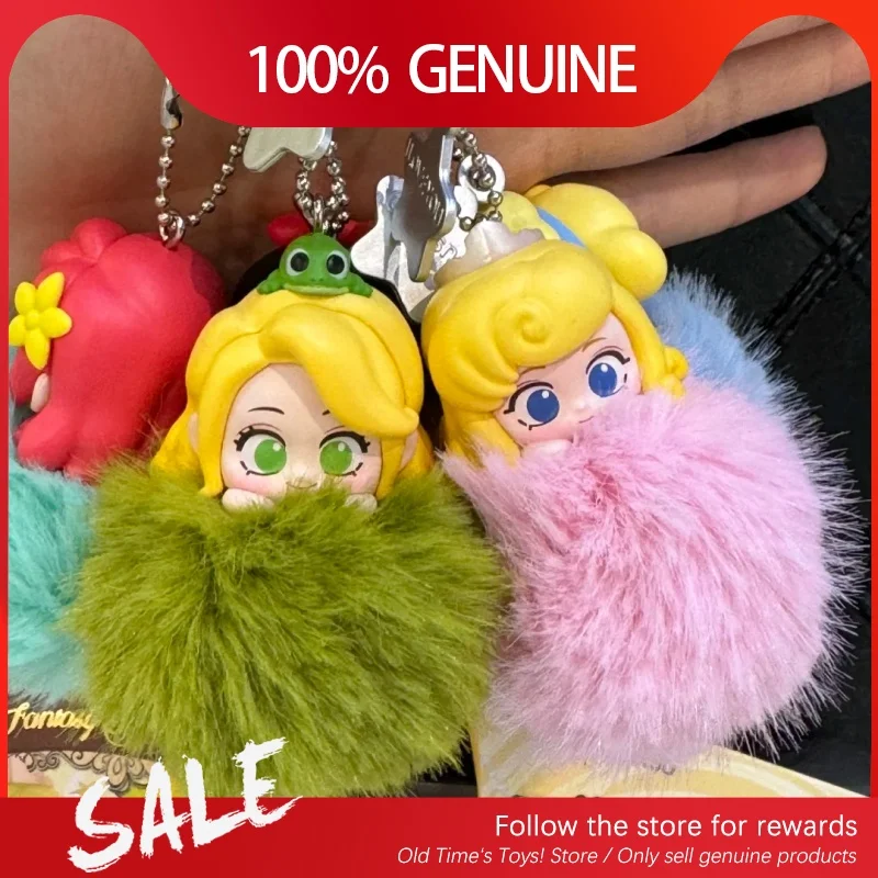 本物のディズニープリンセスと悪役夢のようなベルベットボールシリーズブラインドボックスかわいいぬいぐるみデスクトップオーナメントサプライズミステリーガールズギフト