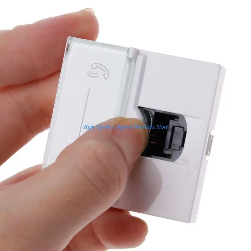 U2JE CAT6 RJ45 Keystone Female Coupler Insert Connector Socket Adapter