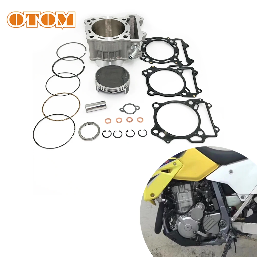 

OTOM Motorcycle 94mm Big Bore Cylinder Rebuild Kit Cylinders Head Piston Ring Gasket For SUZUKI DRZ400 LTZ400 Engine Dirt Bike