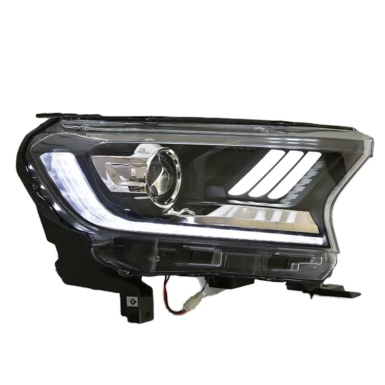 

Car Headlights LED Headlamp Headlight with Lens SUV Head Lamp Assy for fordS Everest Ranger T6 T7 T8 2015 - 2019