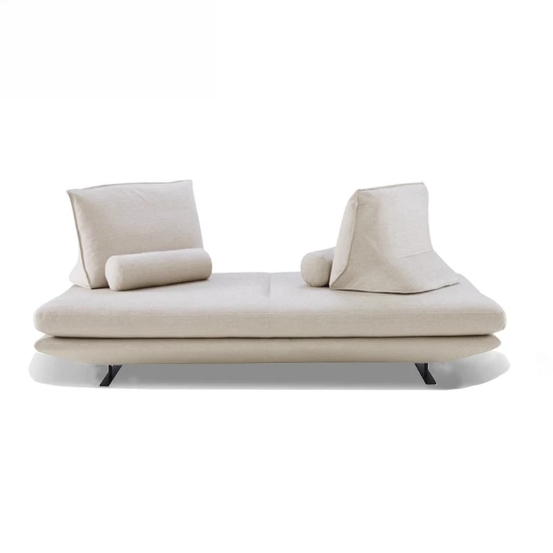 Minimalist creative designer double-sided multi-person living room straight sofa