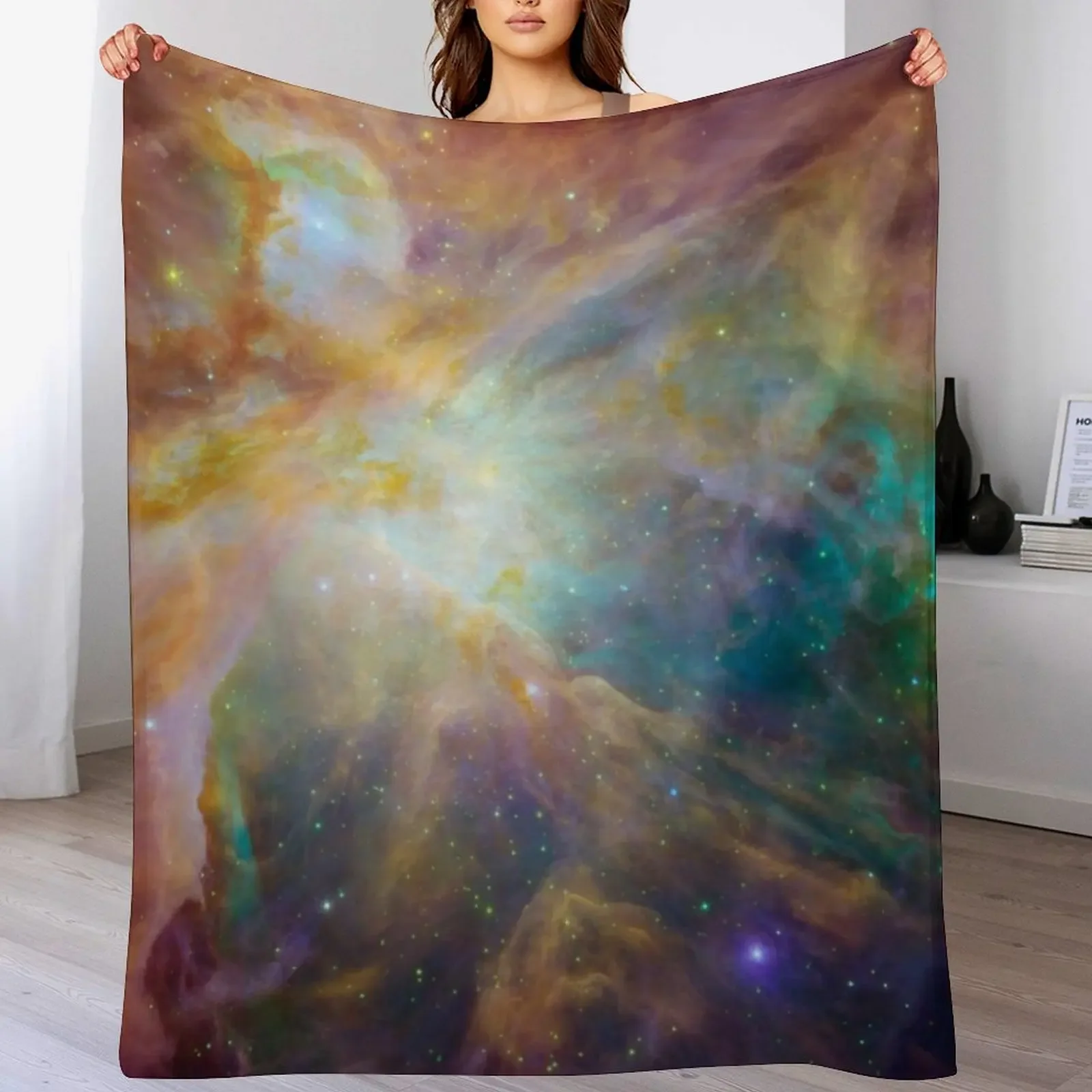 

Galaxy Rainbow v2.0 Throw Blanket Fuzzy Plush Throw Blanket for Sofa Chair