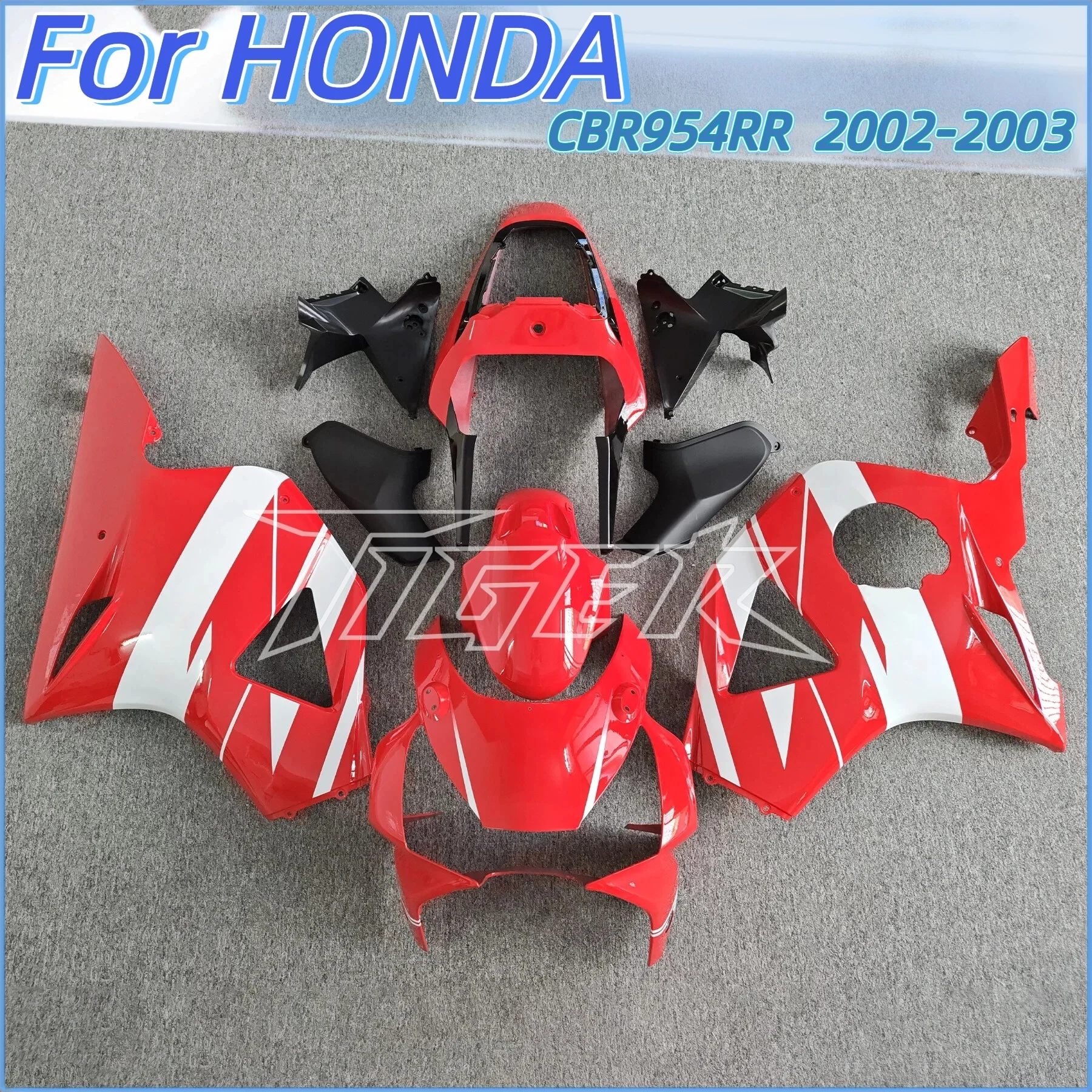 

Injection Motorcycle Fairings For Honda CBR954RR CBR900RR 2002 2003 Fairing Kit Body Red White CBR 954 RR CBR 900RR 02 03