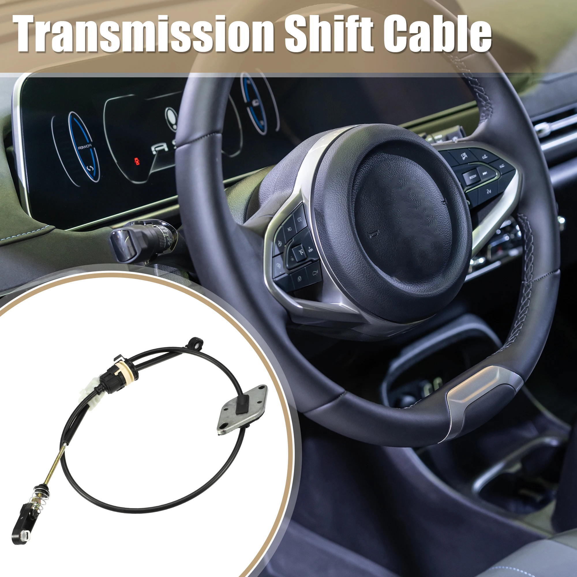 UXCELL Automatic Transmission Shifter Cable No.52109781AF for Dodge Nitro 2007-2011
